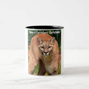 Have a Purrrfect Christmas Two-Tone Coffee Mug