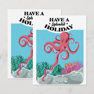 Have a Splendid Holiday Squid