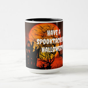Have a Spooktacular Halloween Haunted House Mug