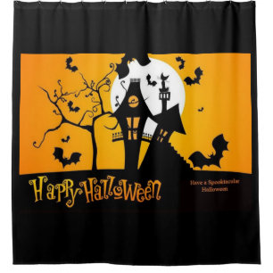 Have A Spooktacular Halloween Shower Curtain