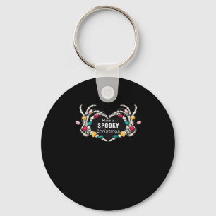Have A Spooky Christmas Classic - Skeleton Hand He Key Ring