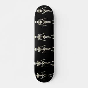 Have A Spooky Halloween, Halloween Skeleton Skateboard