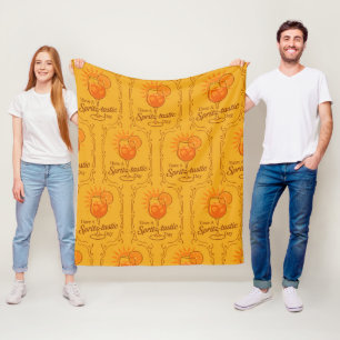 Have A Spritz-Tastic Day Aperol Spritz Wishes Fleece Blanket