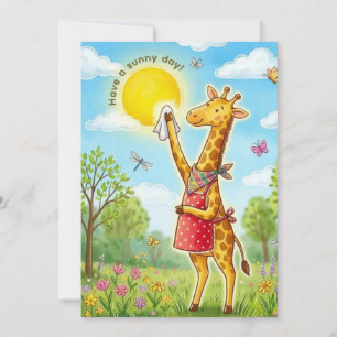 Have a sunny day! invitation