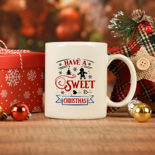 Have a Sweet Christmas Gingerbread Coffee Mug
