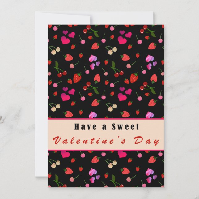 Have a Sweet Valentine's Day Greeting Card (Front)