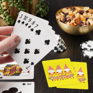 HAVE A VERY MERRY CHRISTMAS PLAYING CARDS