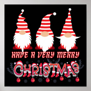 HAVE A VERY MERRY CHRISTMAS                        POSTER