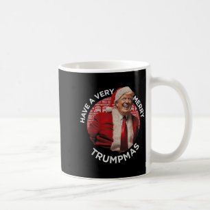 Have A Very Merry Trumpmas Funny Trump Santa Xmas Coffee Mug