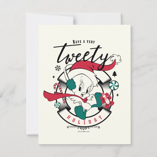 Have A Very TWEETY™ Holiday Card (Front)