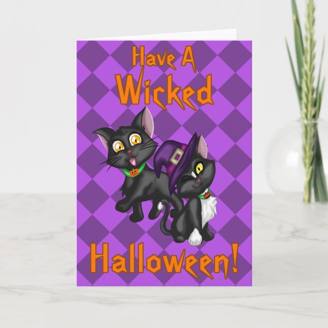 Have a Wicked Halloween! Card (Front)