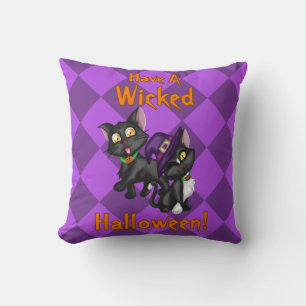 Have a Wicked Halloween! Cushion