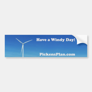 Have a Windy Day! PP Bumper Sticker