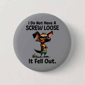 Have Abandoned Search For Truth And Am Looking 6 Cm Round Badge