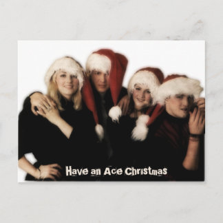 Have an Ace Christmas Postcard