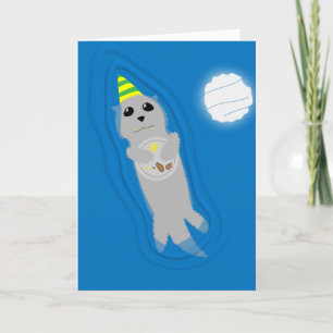 Have an Otter-ly Great Birthday Card