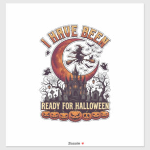 Have Been Ready Halloween Witch Castle Moon_1