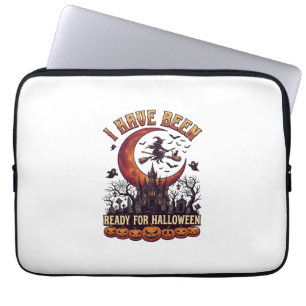 Have Been Ready Halloween Witch Castle Moon_1 Laptop Sleeve