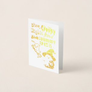 Have Creepy Nights Filled With Yummy Treats Foil Card