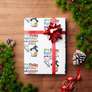 Have Creepy Nights Filled With Yummy Treats Wrapping Paper