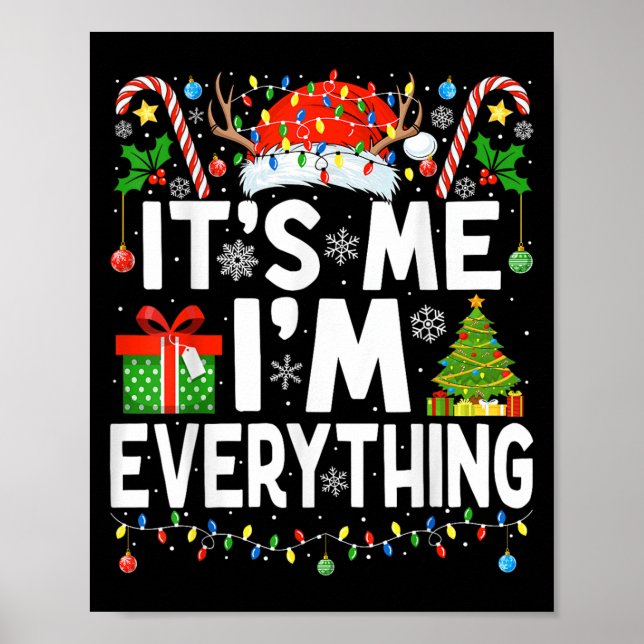 Have Everything I Want For Christmas Couple Pajama Poster (Front)