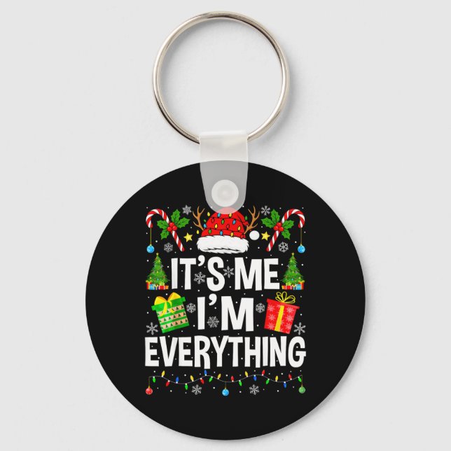 Have Everything Need Couples Pyjamas Christmas Key Ring (Front)