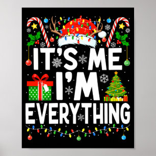 Have everything want for christmas couple pajama poster