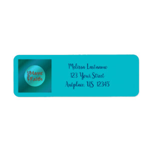 Have Faith Inspirational Address Return Address Label