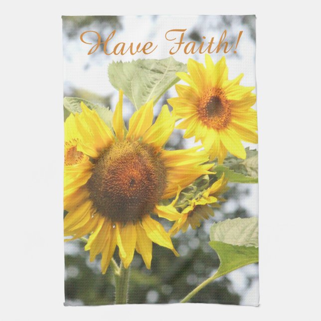 Have Faith Tea Towel (Vertical)