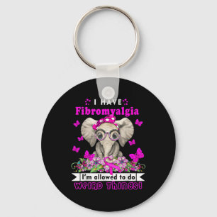 Have Fibromyalgia Awareness 1 Key Ring