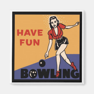 Have Fun Bowling Magnet