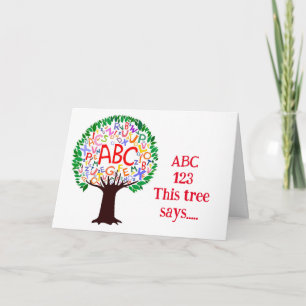 HAVE FUN ON YOUR "1st DAY OF KINDERGARDEN" Card