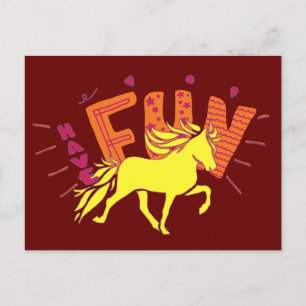 HAVE FUN POSTCARD