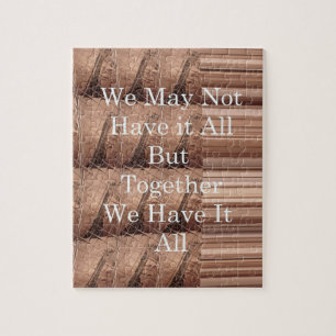 Have it all Giraffe Safari  Hakuna Matata woven so Jigsaw Puzzle