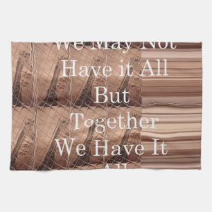 Have it all Giraffe Safari  Hakuna Matata woven so Tea Towel