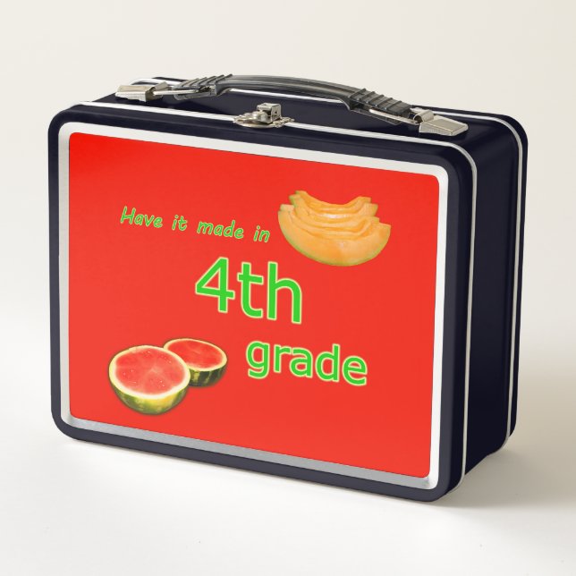 Have it Made in 4th Grade Metal Lunch Box (Front)