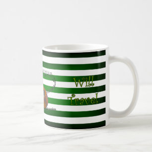 Have Mandolin ~ Will Travel ~ Musical Stripes ~ Coffee Mug
