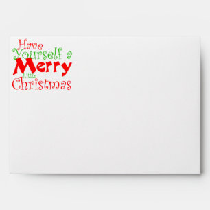 Have Merry Christmas Holiday Envelopes