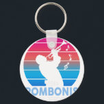 Have no fear the trombonist is here key ring<br><div class="desc">A stylish keychain featuring a vintage classic car design. A perfect accessory for car lovers and collectors. Great for everyday use or as a small and thoughtful gift for classic car enthusiasts.</div>