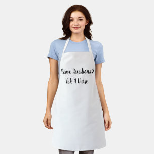 Have Questions? Ask A Nurse Apron