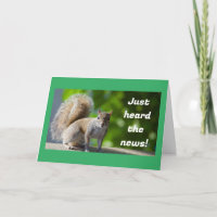 **HAVE THE BEST BIRTHDAY EVER** says SQUIRREL