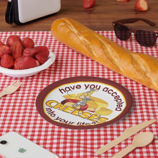 Have You Accepted Cheeses? Paper Plate (Picnic)