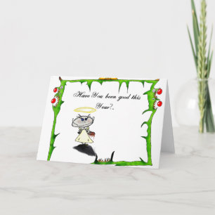 Have YOU been good this year?-Xmas Card