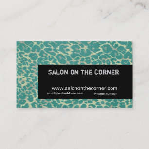 Have You Ever Seen a  Green Cougar Leopard Appointment Card