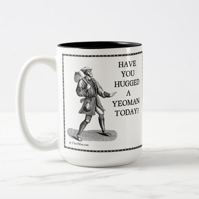 Have You Hugged a Yeoman Today? Mug (Left)