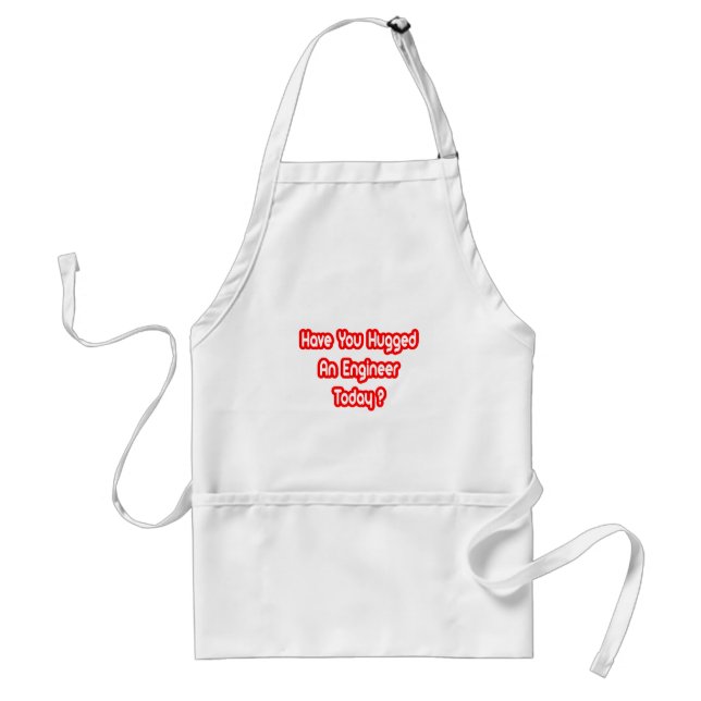 Have You Hugged An Engineer Today? Standard Apron (Front)