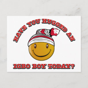 Have you hugged an Igbo boy today? Postcard