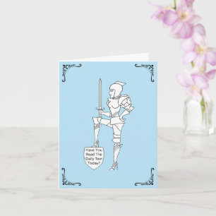"Have You Read the Daily Text Today?" Card