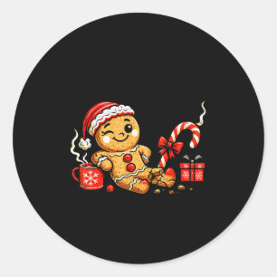 Have You Tried Icing It Gingerbread For Women Nurs Classic Round Sticker