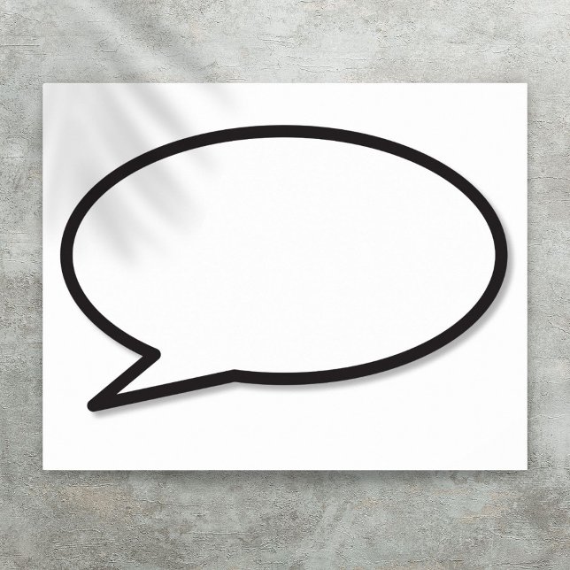 HAVE YOUR SAY Comic Book Speech Bubble Poster (HAVE YOUR SAY Comic Book Speech Bubble Poster)